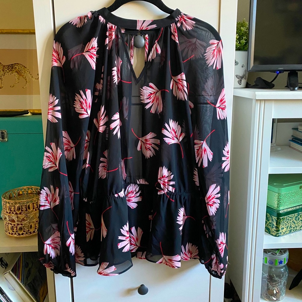 NWT Express Floral Blouse